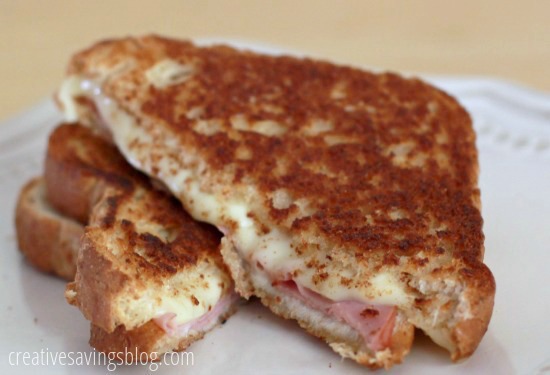 Grilled Ham and Cheese Sandwiches | Creative Savings