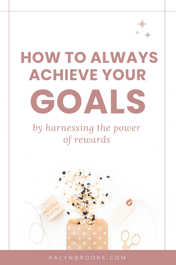 achieve your goals pin image